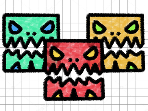 Geometry Dash Paper Note online Clicker game