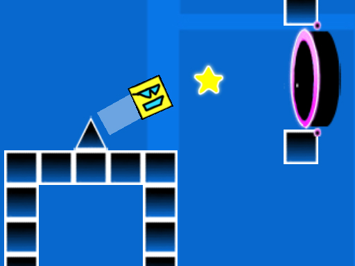Geometry Square online Hypercasual game