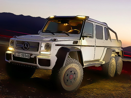 German 4x4 Vehicles Jigsaw online game