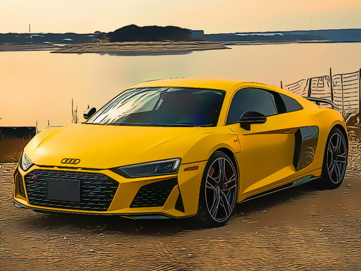 German R8 Jigsaw online game
