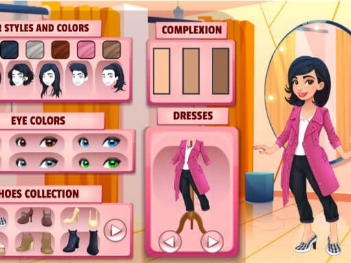 Girl Dressup Deluxe online game