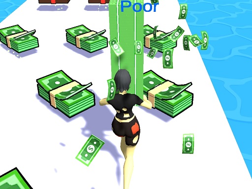 Girl Money Rush online Arcade game