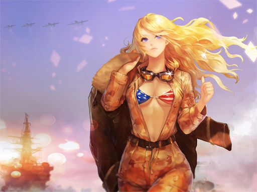 Girl Soldiers Puzzle online game