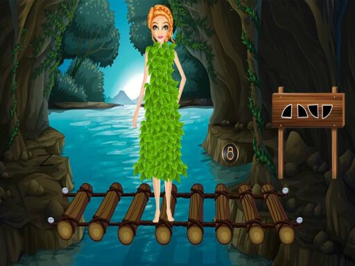 Girl With Costume Escape online game