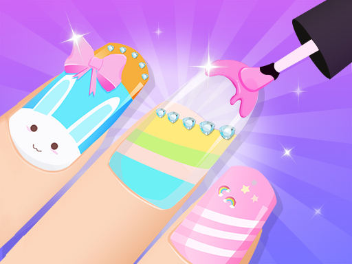 Girls Fun Nail Salon online game