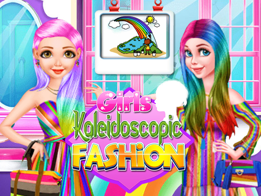 Girls Kaleidoscopic Fashion online game