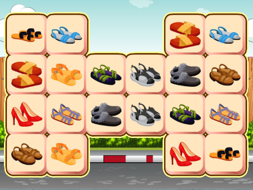 Girls Sandals Mahjong online game