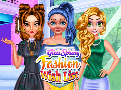 Girls Spring Fashion Wish List online game