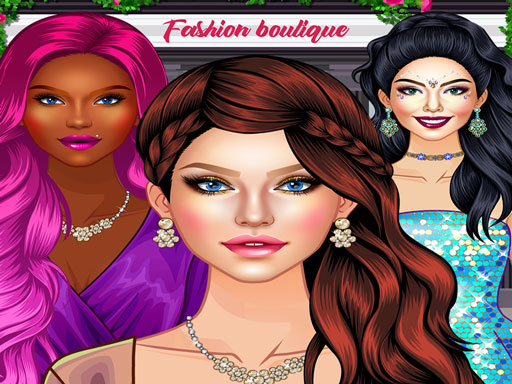Glam Girl Fashion Shopping - Makeup and Dress-up online game