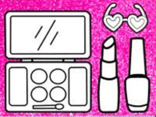 Glitter Beauty Coloring And Drawing - Art Game online game