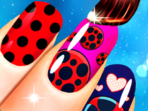 Glitter Nail Salon: Girls Game online Arcade game