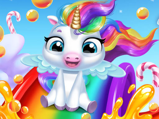 Glitter Unicorn Dress Up Girls online game