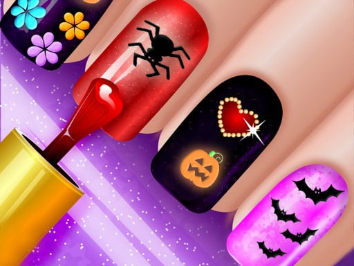 Glow Nails Halloween online game