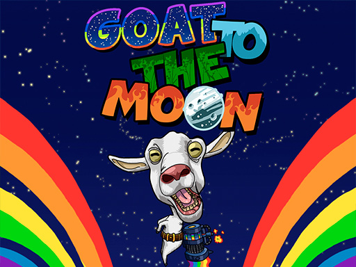 Goat to the moon online Hypercasual game