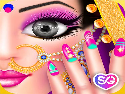 Gopi Doll - Fashion Nail Art Salon online Girls game