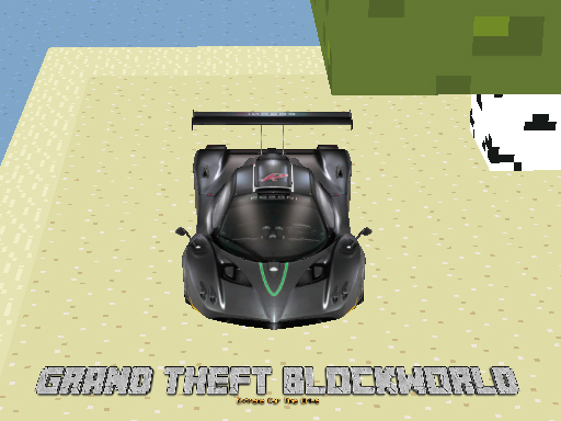 Grand theft Blockworld online Racing game