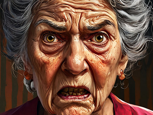 Granny Jigsaw Creepy Puzzle online game