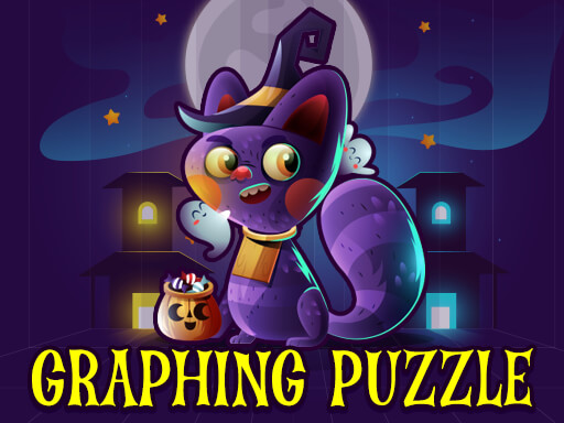 Graphing Puzzle Halloween online Puzzle game
