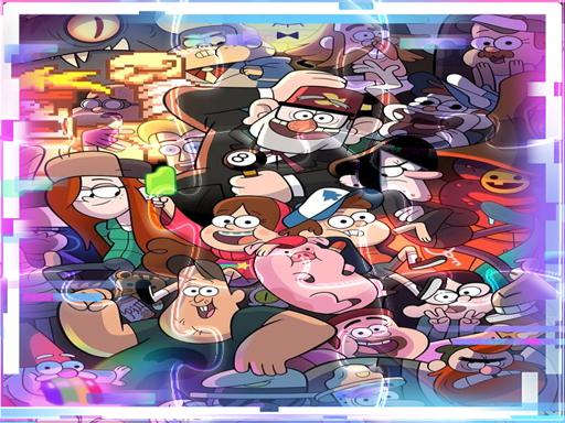 Gravity Falls Match3 Puzzle online game