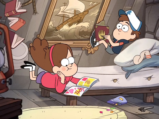 Gravity Falls Slide online game