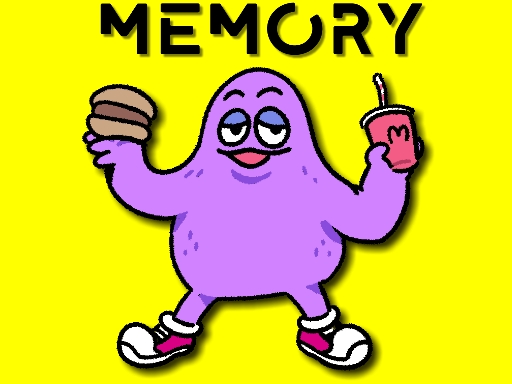 Grimace Memory Challenge online Puzzle game
