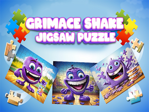 Grimace Shake Jigsaw Puzzlef online Puzzle game