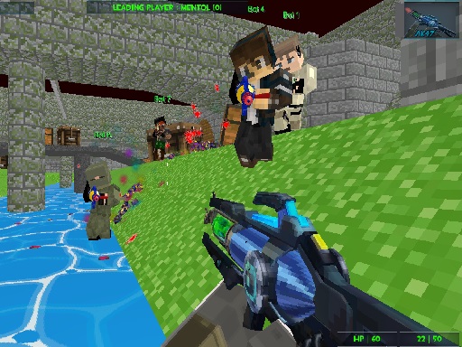 GunGame Paintball Wars online Multiplayer game