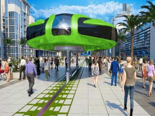Gyroscopic Elevated Bus Simulator Public Transport online game