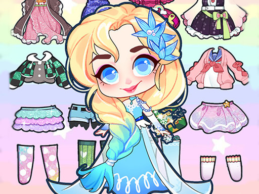 Hair Doll Dress Up online Girls game