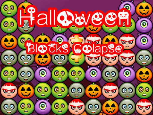 Halloween Block Collapse Delux online game