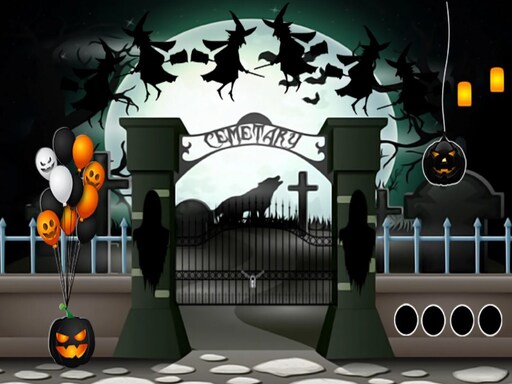 Halloween Cemetery Escape 2 online game