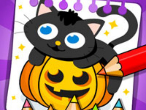 Halloween Coloring Art Games online game