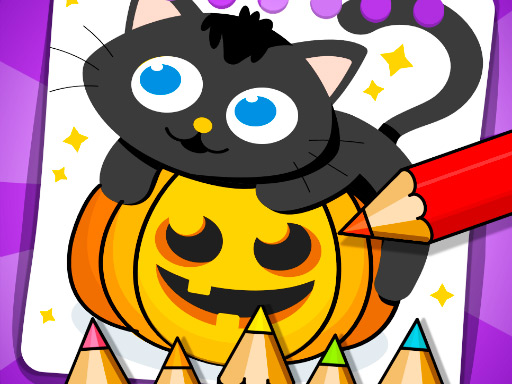 Halloween Coloring Games online game