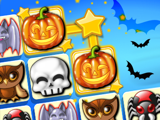 Halloween Connect Puzzle online Puzzle game