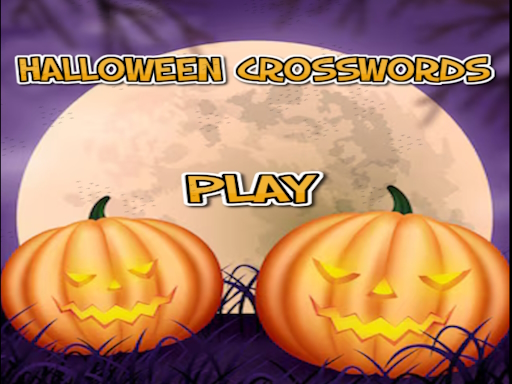 Halloween crosswords HTML5 online game