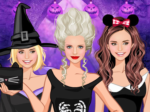 Halloween dress up game online game