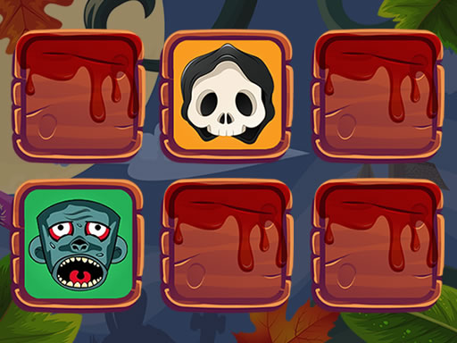 Halloween Faces Memory online game