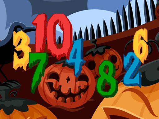 Halloween Hidden Numbers online Puzzle game