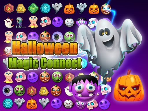 Halloween Magic Connect online game
