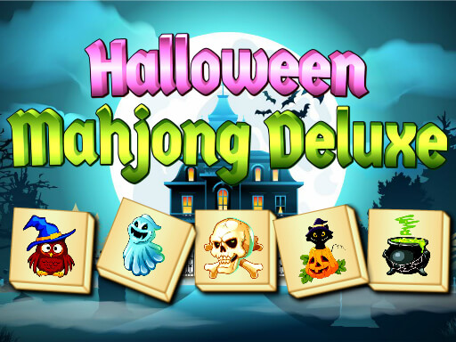 Halloween Mahjong Deluxe online Puzzle game
