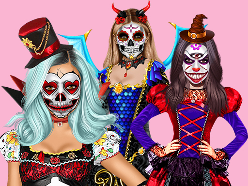 Halloween Makeup Artist online Girls game