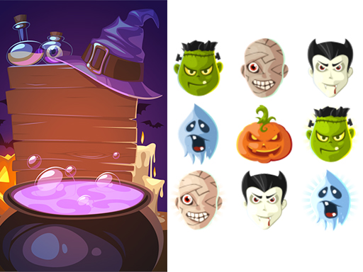 Halloween Match3 online game