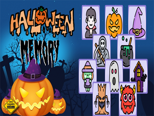 Halloween Memory Game online game