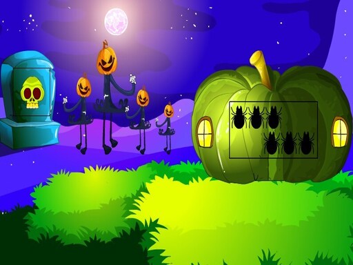 Halloween Pumpkin Forest Escape online game