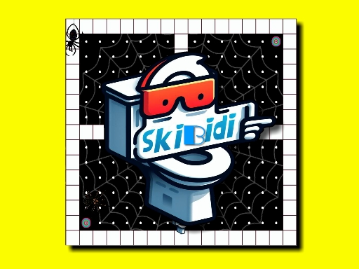 Halloween Skibidi Pac Pac online Puzzle game