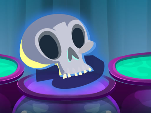 Halloween Skull Shooter online Puzzle game