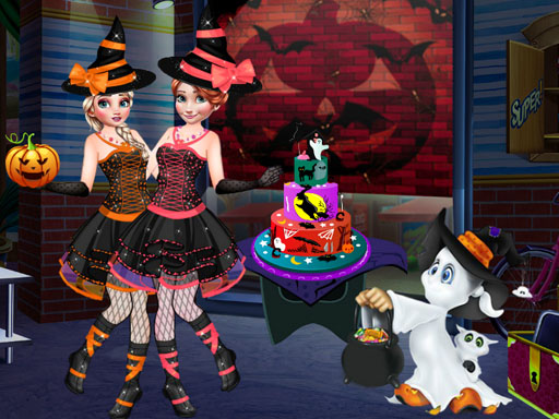 HALLOWEEN SPECIAL PARTY CAKE online game
