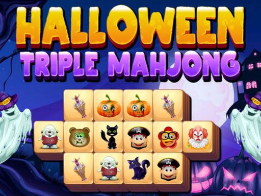 Halloween Triple Mahjong online game