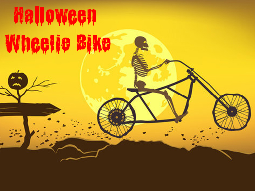 Halloween Wheelie Bike online game
