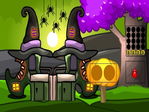 Halloween Witch Mountain Escape online game